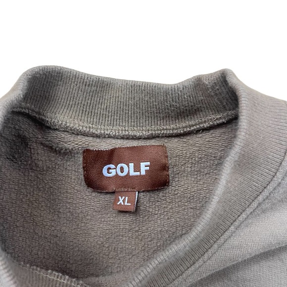 GOLF Cropped Sweatshirt Brown Women’s size XL - Picture 2 of 3